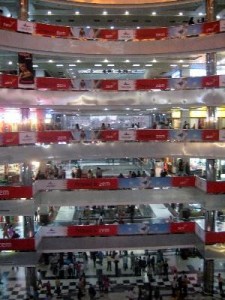Shopping mall in Dhaka, Bangladesh