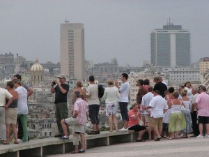 Cuban tourists
