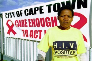 Gloria who is HIV positive in Khayelitsha township outside Cape Town where the Treatment Action Campaign (TAC) is holding an AIDS awareness campaign. Photo: Trevor Samson / World Bank