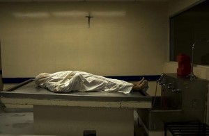 Victim of the Mexican drug wars; photo courtesy of Federacion de asociaciones cannabicas