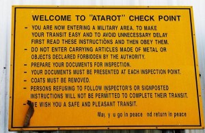 Checkpoint by Elena Farsakh; image courtesy of Jerusalem Fund Gallery