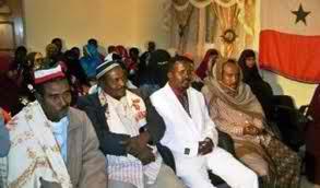 Meeting of the Gabooye clan in Somalia