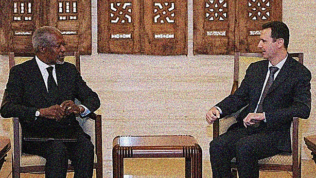 Annan’s Syria Plan Another Olive Branch Assad Will Crush?