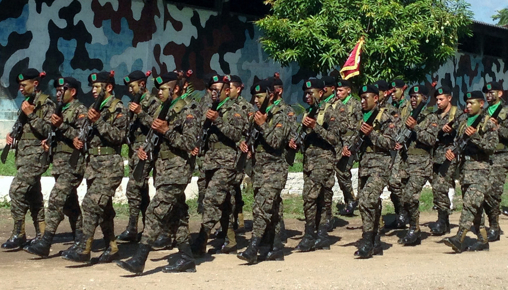 Honduras Military Size.