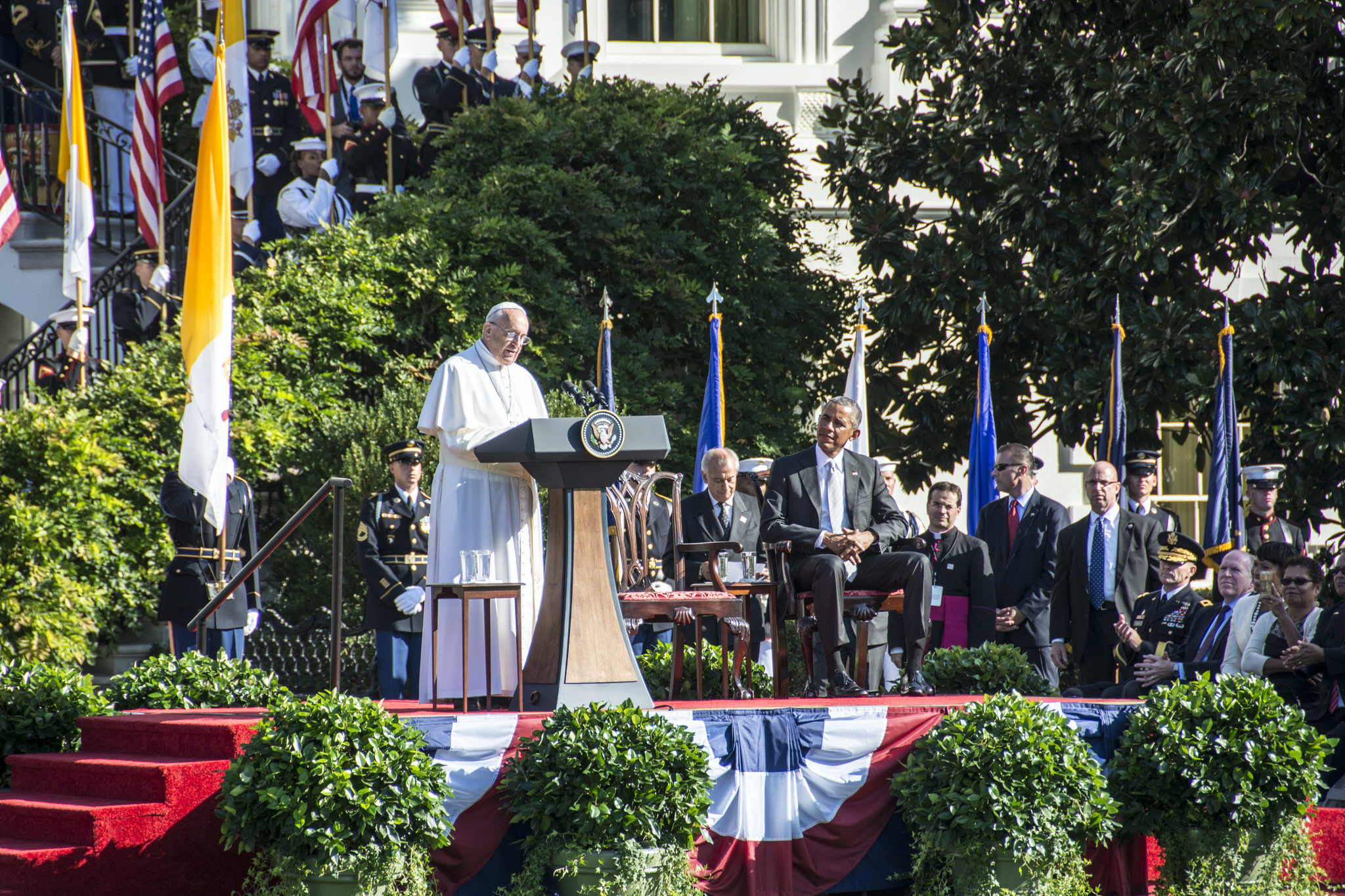 Standing Before Congress, Pope Francis Calls Out the ‘Industry of Death’