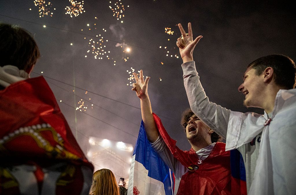 Serbian Students Show the World How It’s Done
